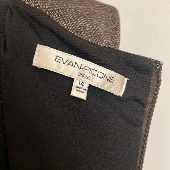 Evan Picone Fully Lined Plaid Midi w/pockets, Sz. 14. - Picture 9 of 16